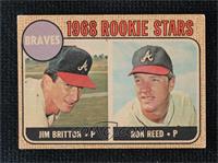 1968 Rookie Stars - Jim Britton, Ron Reed