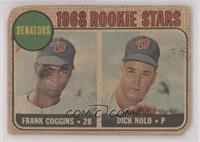 1968 Rookie Stars - Frank Coggins, Dick Nold [Poor to Fair]