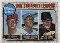 League Leaders - Jim Bunning, Ferguson Jenkins, Gaylord Perry [Good to&nbs…