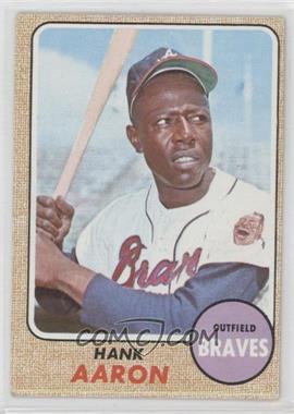 1968 Topps - [Base] #110 - Hank Aaron