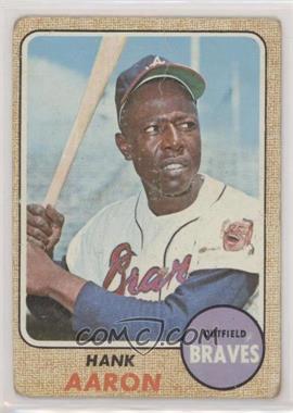 1968 Topps - [Base] #110 - Hank Aaron [Good to VG‑EX]