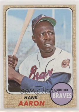 1968 Topps - [Base] #110 - Hank Aaron