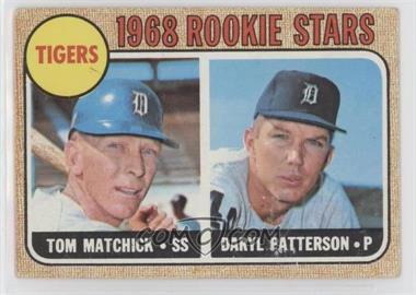 1968 Topps - [Base] #113 - 1968 Rookie Stars - Tom Matchick, Daryl Patterson