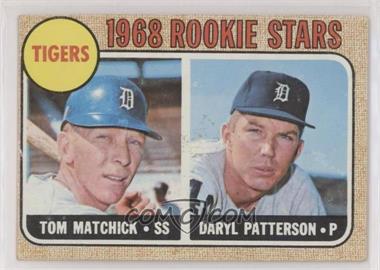 1968 Topps - [Base] #113 - 1968 Rookie Stars - Tom Matchick, Daryl Patterson