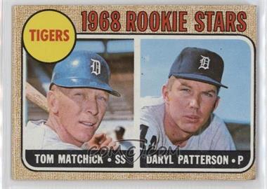 1968 Topps - [Base] #113 - 1968 Rookie Stars - Tom Matchick, Daryl Patterson