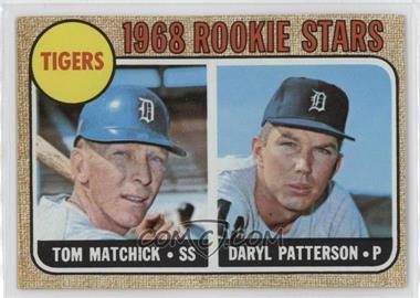 1968 Topps - [Base] #113 - 1968 Rookie Stars - Tom Matchick, Daryl Patterson