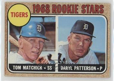 1968 Topps - [Base] #113 - 1968 Rookie Stars - Tom Matchick, Daryl Patterson