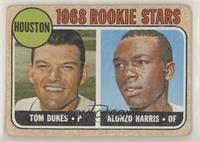 1968 Rookie Stars - Tom Dukes, Alonzo Harris [Good to VG‑EX]