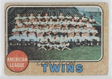 1968 Topps - [Base] #137 - Minnesota Twins Team [Poor to Fair]