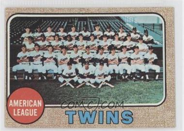 1968 Topps - [Base] #137 - Minnesota Twins Team [Good to VG‑EX]