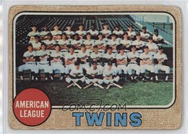 1968 Topps - [Base] #137 - Minnesota Twins Team [Poor to Fair]