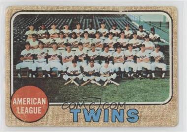 1968 Topps - [Base] #137 - Minnesota Twins Team [Poor to Fair]