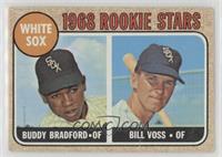 1968 Rookie Stars - Buddy Bradford, Bill Voss [Good to VG‑EX]