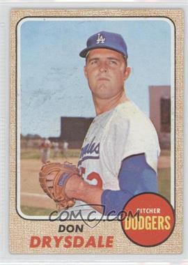 1968 Topps - [Base] #145 - Don Drysdale [Good to VG‑EX]