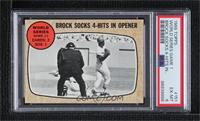 World Series - Game #1 - Brock Socks 4-Hits In Opener [PSA 6 EX‑…