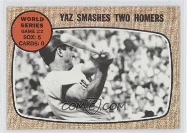 1968 Topps - [Base] #152 - World Series - Game #2 - Yaz Smashes Two Homers [Poor to Fair]