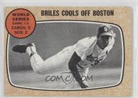 World Series - Game #3 - Briles Cools Off Boston [Good to VG‑EX]