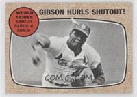 World Series - Game #4 - Gibson Hurls Shutout! [Good to VG‑EX]