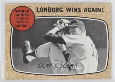 1968 Topps - [Base] #155 - World Series - Game #5 - Lonborg Wins Again!