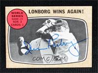 World Series - Game #5 - Lonborg Wins Again! [JSA Certified COA …