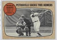 World Series - Game #6 - Petrocelli Socks Two Homers [Poor to Fair]