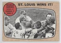 World Series - Game #7 - St. Louis Wins It!
