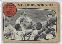 World Series - Game #7 - St. Louis Wins It! [Poor to Fair]