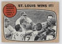 World Series - Game #7 - St. Louis Wins It!