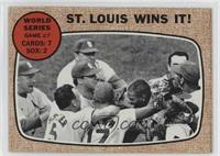 World Series - Game #7 - St. Louis Wins It!