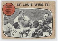World Series - Game #7 - St. Louis Wins It! [Poor to Fair]