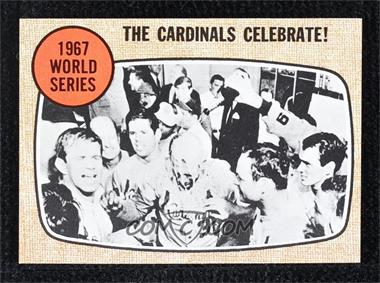 1968 Topps - [Base] #158 - World Series - The Cardinals Celebrate!