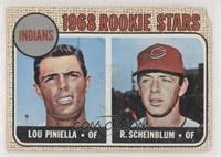 1968 Rookie Stars - Lou Piniella, Richie Scheinblum [COMC RCR Poor]