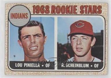 1968 Topps - [Base] #16 - 1968 Rookie Stars - Lou Piniella, Richie Scheinblum