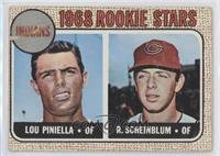 1968 Rookie Stars - Lou Piniella, Richie Scheinblum [Poor to Fair]