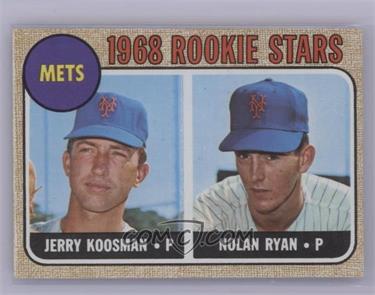 1968 Topps - [Base] #177 - 1968 Rookie Stars - Jerry Koosman, Nolan Ryan [Altered]