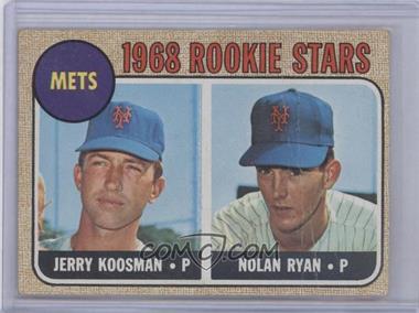 1968 Topps - [Base] #177 - 1968 Rookie Stars - Jerry Koosman, Nolan Ryan [Good to VG‑EX]