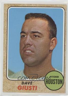 1968 Topps - [Base] #182 - Dave Giusti