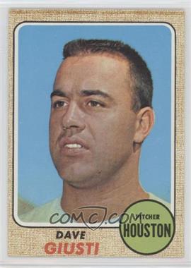 1968 Topps - [Base] #182 - Dave Giusti