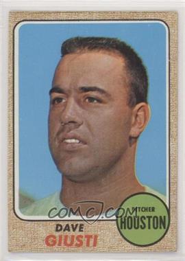 1968 Topps - [Base] #182 - Dave Giusti