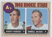 1968 Rookie Stars - Roberto Rodriguez, Darrell Osteen