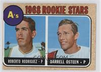 1968 Rookie Stars - Roberto Rodriguez, Darrell Osteen