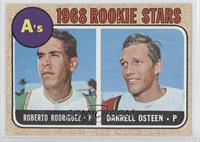 1968 Rookie Stars - Roberto Rodriguez, Darrell Osteen [Noted]