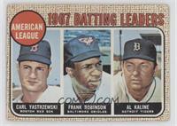 League Leaders - Carl Yastrzemski, Frank Robinson, Al Kaline [Good to …