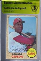 Orlando Cepeda [BAS BGS Authentic]