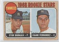 1968 Rookie Stars - Stan Bahnsen, Frank Fernandez [Good to VG‑E…