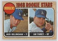 1968 Rookie Stars - Jack Billingham, Jim Fairey [Good to VG‑EX]