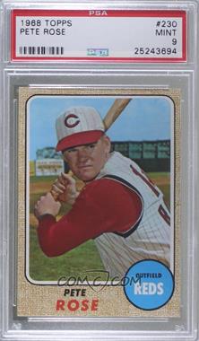 1968 Topps - [Base] #230 - Pete Rose [PSA 9 MINT]