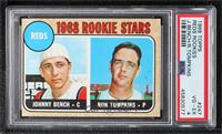 1968 Rookie Stars - Johnny Bench, Ron Tompkins (