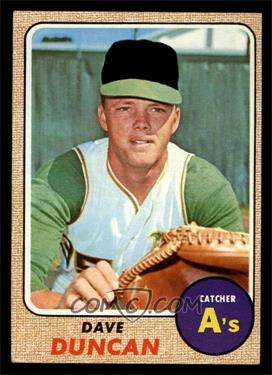 1968 Topps - [Base] #261 - Dave Duncan [EX]