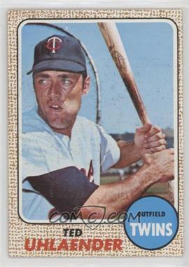 1968 Topps - [Base] #28 - Ted Uhlaender [Good to VG‑EX]